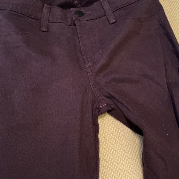 J BRAND NWT Dark Plum Skinny Jeans Sz 26 - Picture 11 of 11
